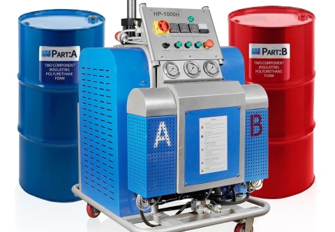 Dịch vụ thuê máy phun foam cách nhiệt di động